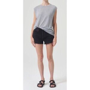 NWT AGOLDE PARKER VINTAGE CUT OFF SHORTS VORTEX SIZE 27